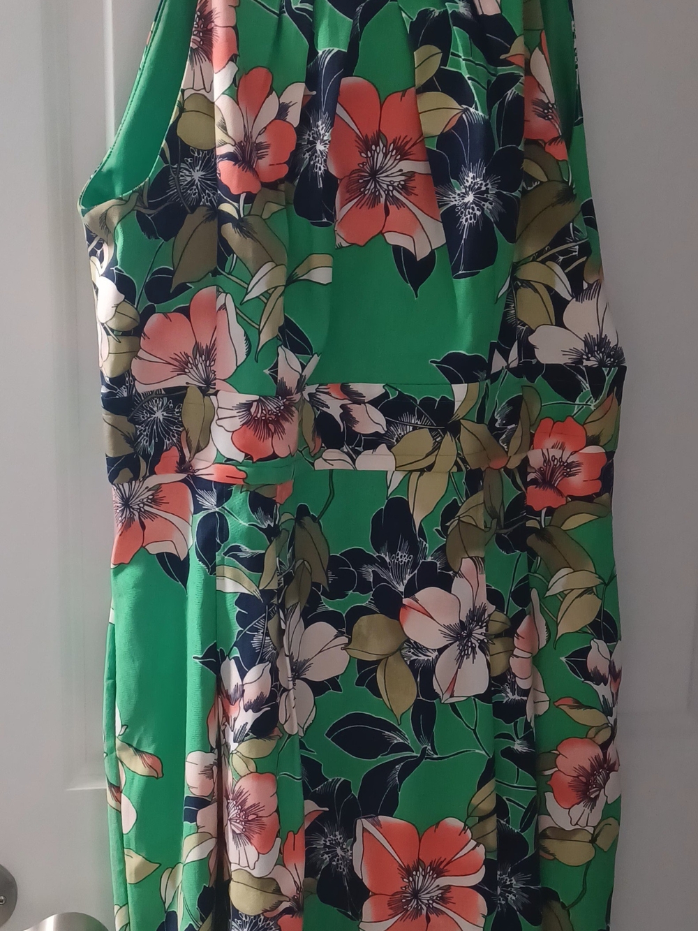 Floral Green Sundress - Women's Summer Dress